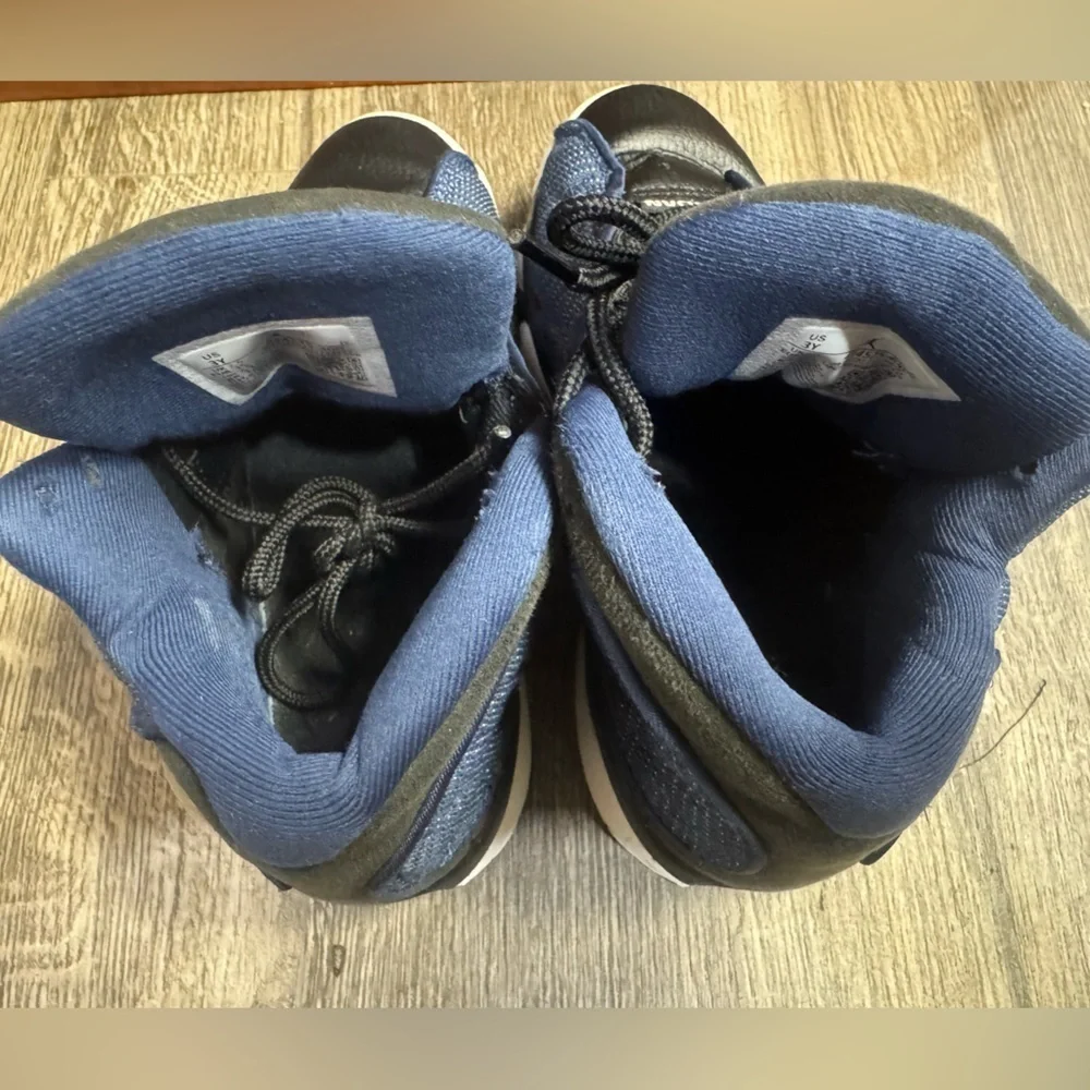 Nike Jordan Retro , Kids Shoes in Black and Blue